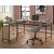 Market Commons Metal & Wood L-Shaped Computer Desk by Sauder, 431298