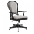 Clinton Hill Round Back Uph Desk Chair by Riverside