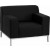Contemporary Black Leather Chair