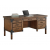 Addison Half Pedestal Desk by Martin