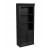 Willow Lane Bookcase with Doors by Martin, Ebony Black