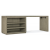 Hooker Furniture Home Office Linville Falls 84" Desk with Open Shelves