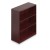 Margate Wood Veneer 42" 3 Shelf Bookcase 