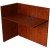 Boss Reception Return Shell, Mahogany 42W x 24D