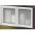 OPL41SGD Silver Framed Glass Door Set for OPL141