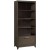 Rafferty Drawer Bookcase by Riverside, Pavestone and Umber