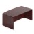 Ventnor Wood Veneer Bow Front Desk