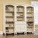 158085 Harbor View Antique White Bookcase