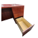 CLOSEOUT - Cherryman L-Shaped Desk - Ruby