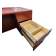CLOSEOUT - Cherryman L-Shaped Desk - Ruby