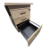 CLOSEOUT Linea Italia Desk with Pedestal (Box/Box/File)