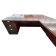 Closeout, Cherryman U-Shaped Desk with Hutch and Storage Cabinet 