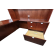 Closeout, Cherryman U-Shaped Peninsula Desk with Hutch 