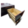 Closeout, Cherryman Bowfront Desk and Credenza Shell with Hutch