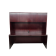 Closeout, Cherryman Bowfront Desk and Credenza Shell with Hutch