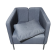 Used Gray Club Chair