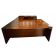CLOSEOUT Cherryman U-Desk, Bowfront