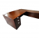 CLOSEOUT Cherryman U-Desk, Bowfront