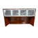 Closeout, Cherryman Hutch with Frosted Glass Doors