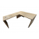 CLOSEOUT Linea Italia L-Shaped Desk Shell