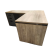CLOSEOUT Linea Italia L-Shaped Desk Shell