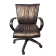 Preowned High Back Conference Chair, Black