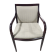 Preowned Mahogany and Upholstered Guest Chair