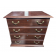 Preowned Mahogany Laminate Lateral File Cabinet