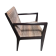 Preowned Espresso Arm Chair