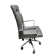 Preowned Gray Leather Conference Chair
