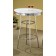 Cleveland Collection Chrome Plated Soda Fountain Bar Table