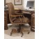 Brookhaven Collection Leather Desk Chair # 281-30-220