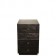 Mobile file cabinet Ebonized finish #28236