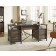 Steel River Industrial Desk with Drawers by Sauder, 427854