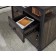 Steel River Metal & Wood L-Desk with Three Drawers by Sauder, 427855 