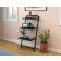 Sauder Select Collection Black 3-Tier Leaning Bookshelf, 427885