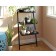 Sauder Select Collection Black 3-Tier Leaning Bookshelf, 427885
