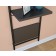 Sauder Select Collection Black 3-Tier Leaning Bookshelf, 427885