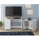 Cottage Road ® Collection TV Credenza with Hidden Pull-Out Desk by Sauder, 430055