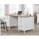 Cottage Road ® Collection White Executive Pedestal Desk with Drawers by Sauder, 430227