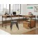 Iron City L-Shaped Desk by Sauder, 431210