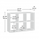 Sauder Select Collection 6-Cube Organizer Storage Bookcase, 431285, 431397