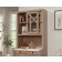 Dixon City Library/Desktop Hutch with Sliding Doors by Sauder, 432889, base sold separately