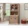 Dixon City Library/Desktop Hutch with Sliding Doors by Sauder, 432889, base sold separately