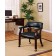 Bankers Chair with Casters Black