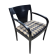 Preowned Modern Black Accent Chair