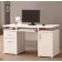Contemporary Computer Desk, White