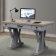 Americana Modern 56" Power Lift Desk - DOVE