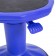 Carter Adjustable Height Kids Flexible Active Stool for Classroom and Home with Non-Skid Bottom in Blue, 14" - 18" Seat Height 