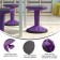 Carter Adjustable Height Kids Flexible Active Stool for Classroom and Home with Non-Skid Bottom, 14" - 18" Seat Height, 2 Colors